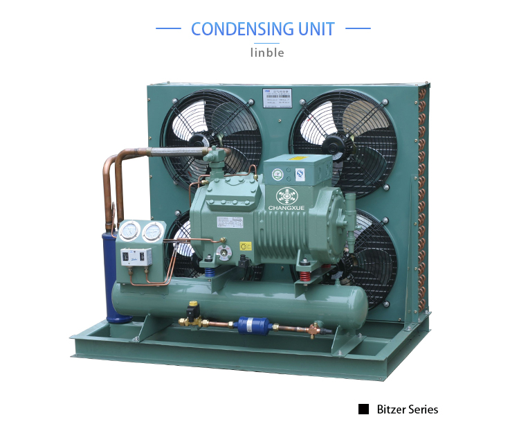 What are the technical requirements for the installation of condensing unit in cold room?